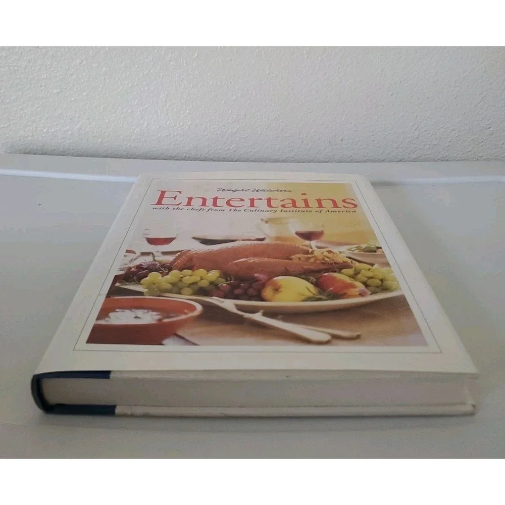 Weight Watchers Entertains Culinary Institute of America Cookbook Hardcover